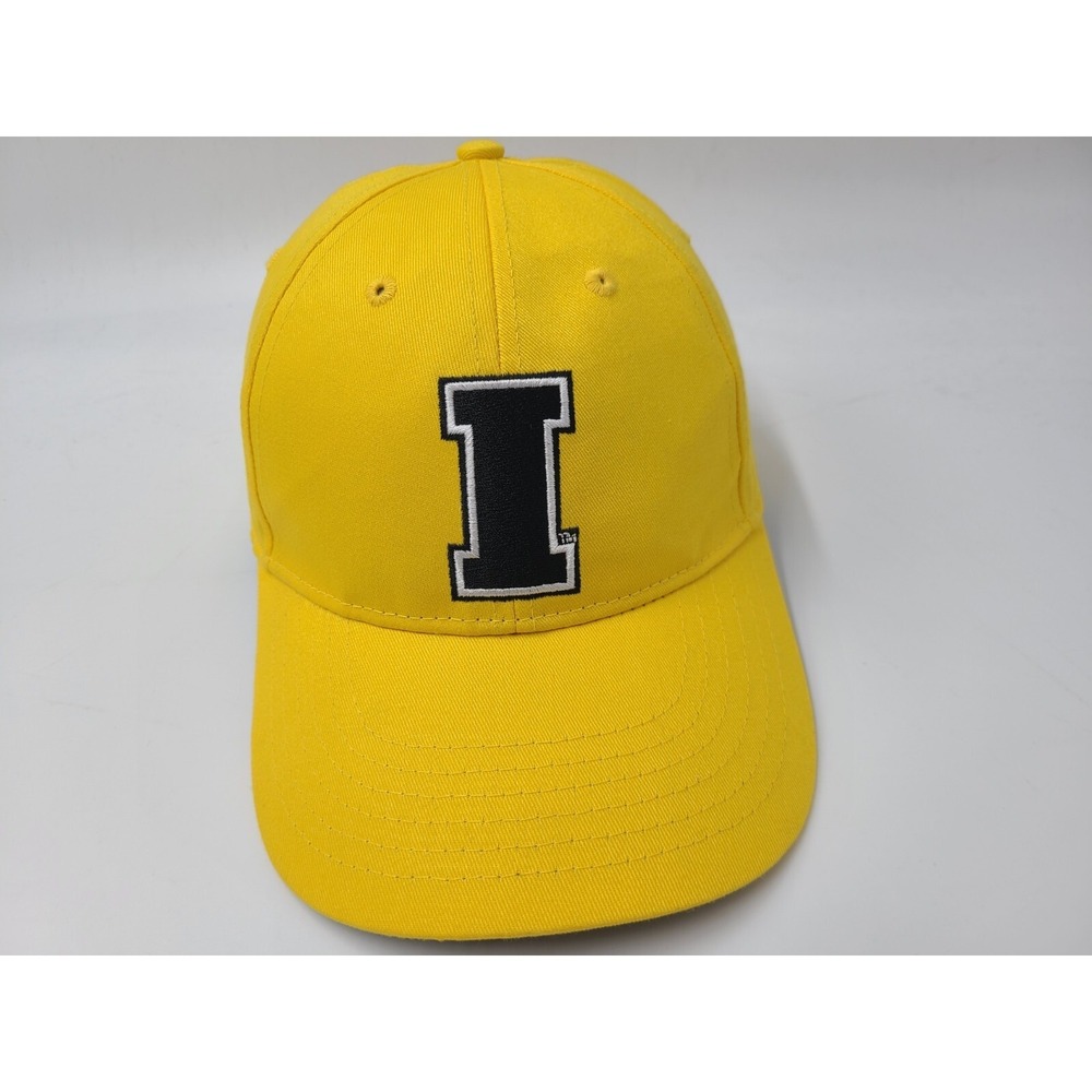 University of Iowa Hawkeyes Signatures Snapback Hat Cap Men Women NCAA Yellow